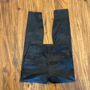 90 Degree By Reflex Olive Camouflage Leggings